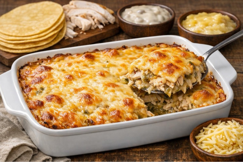 Chicken Tortilla Casserole