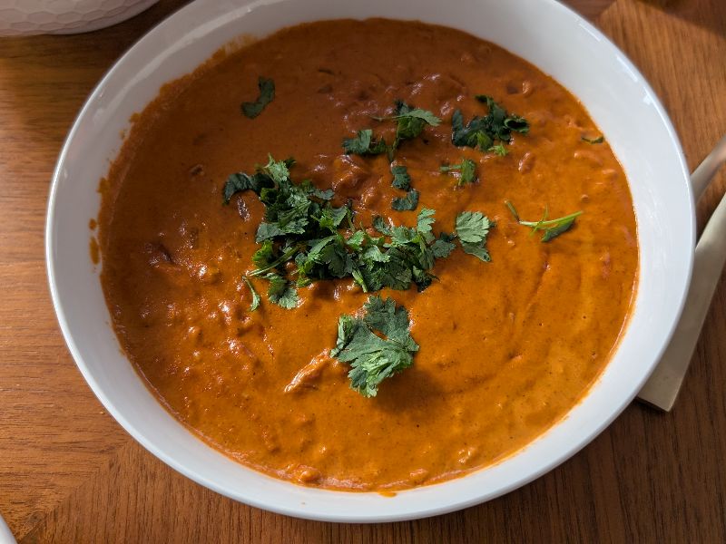 Chicken Curry with Creamy Sauce