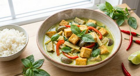 Thai Green Curry with Tofu