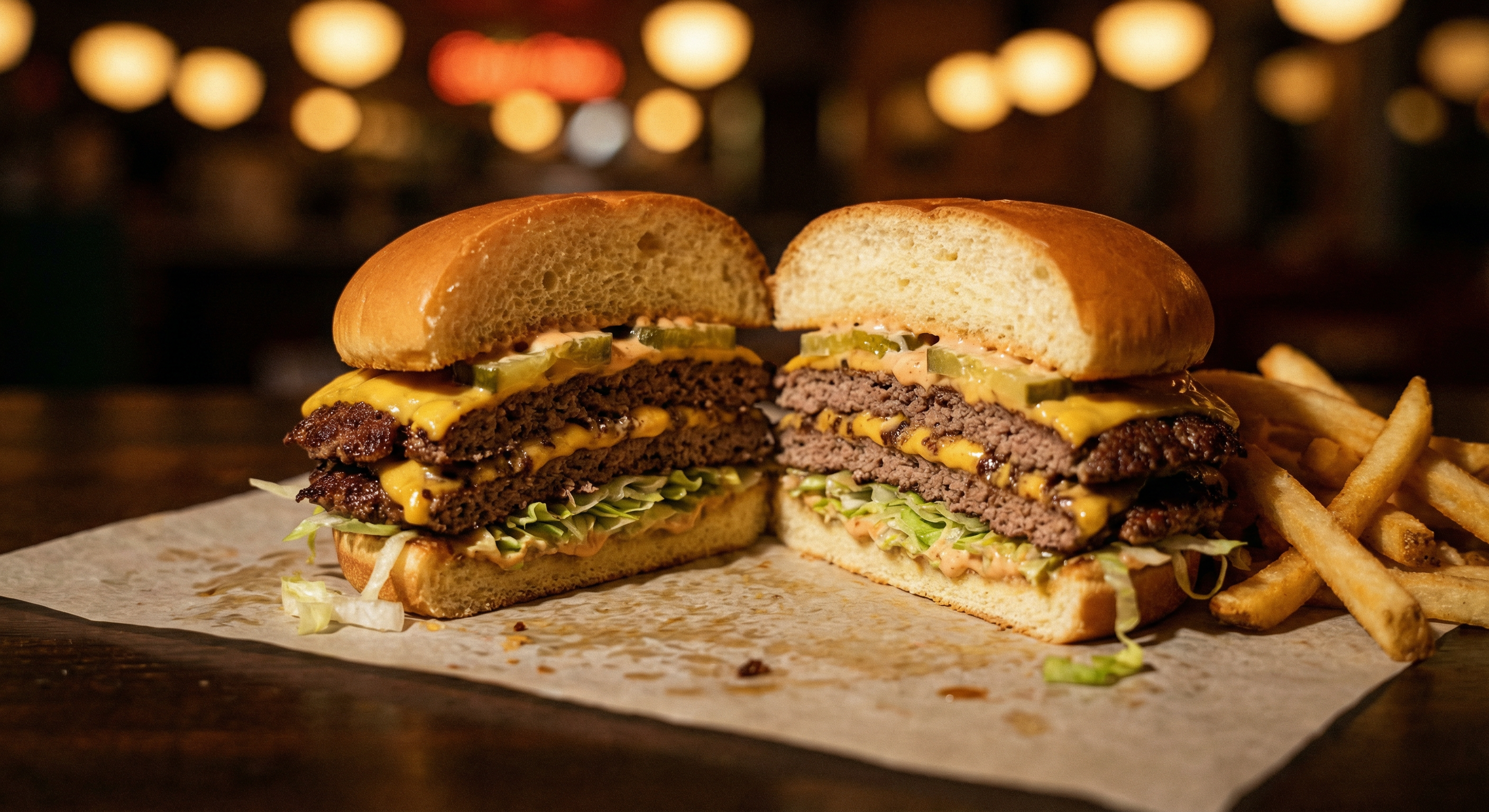 Double Smash Burgers