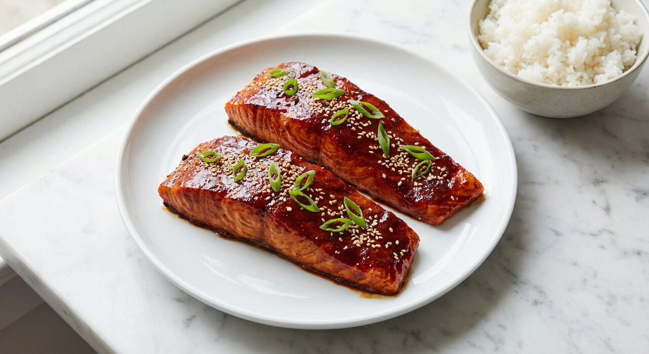 Gochujang Glazed Salmon