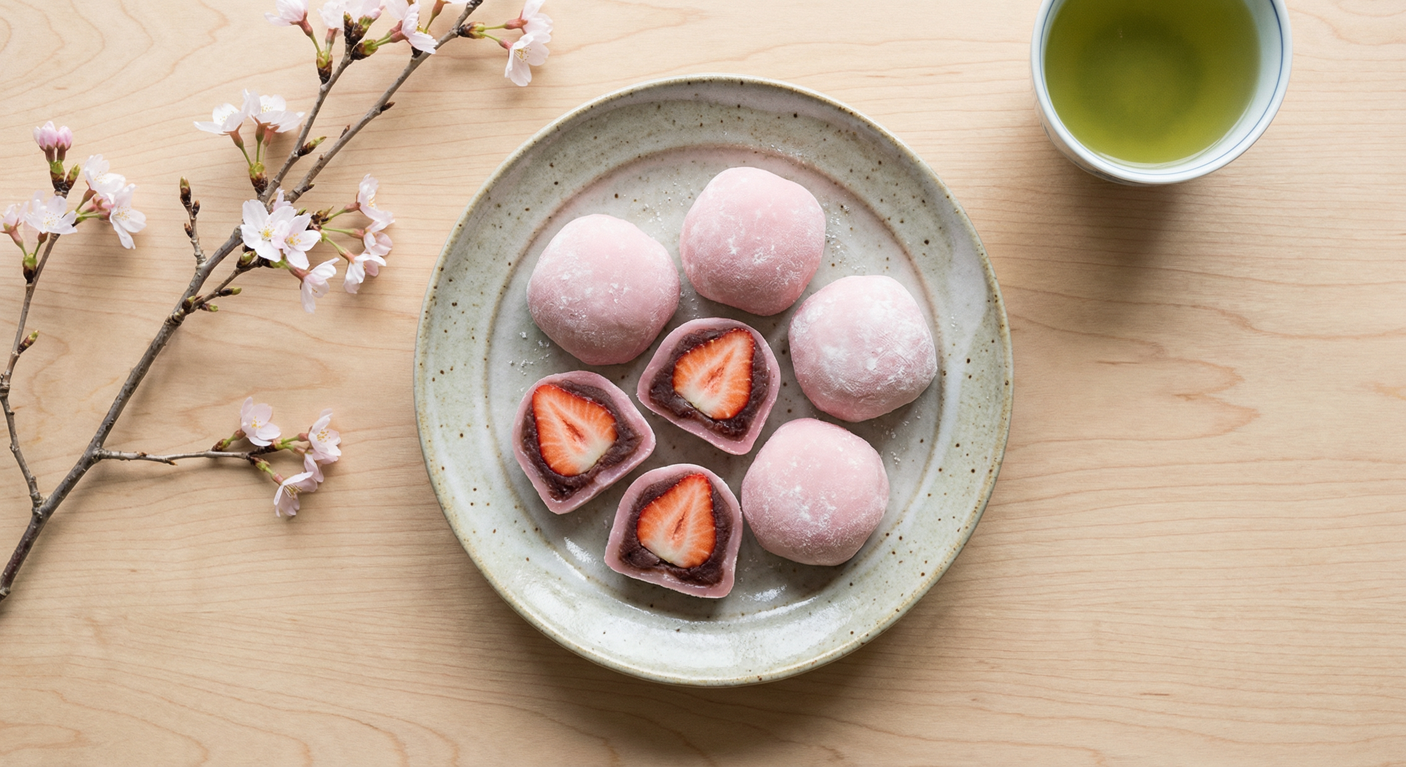 Strawberry Mochi