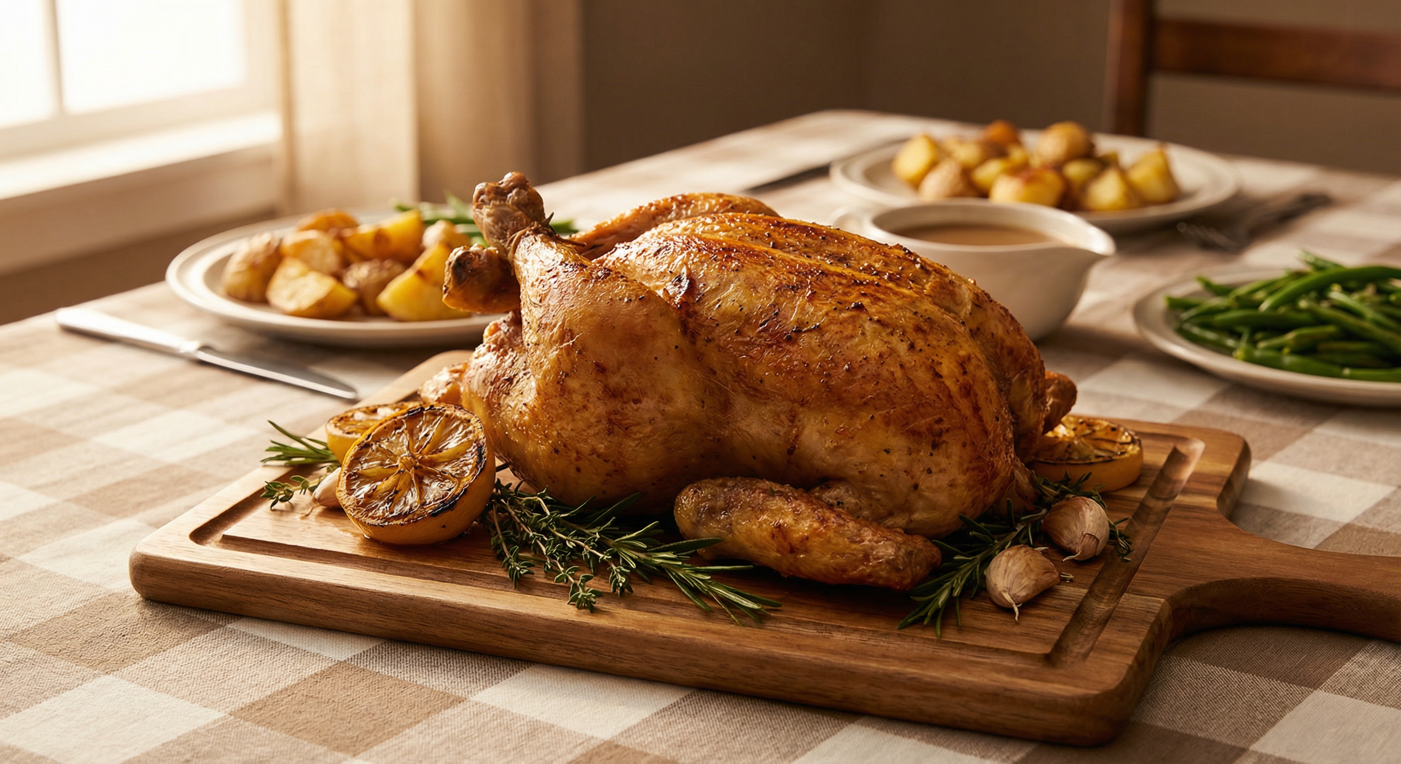 Lemon Herb Roast Chicken