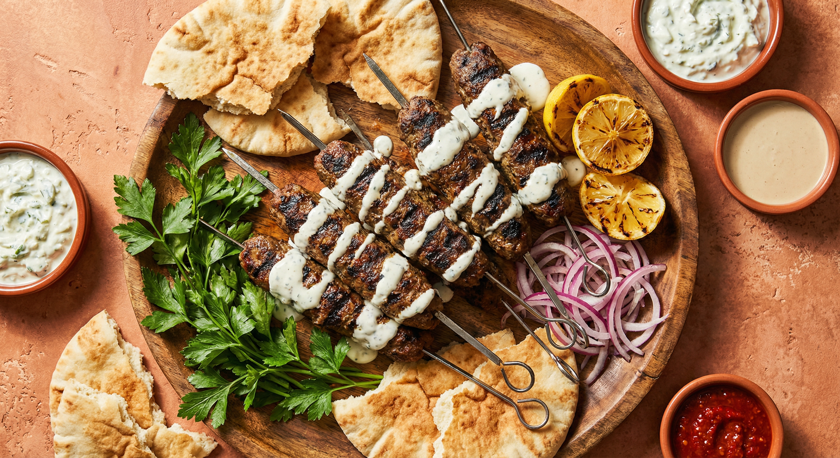 Lamb Kofta Kebabs